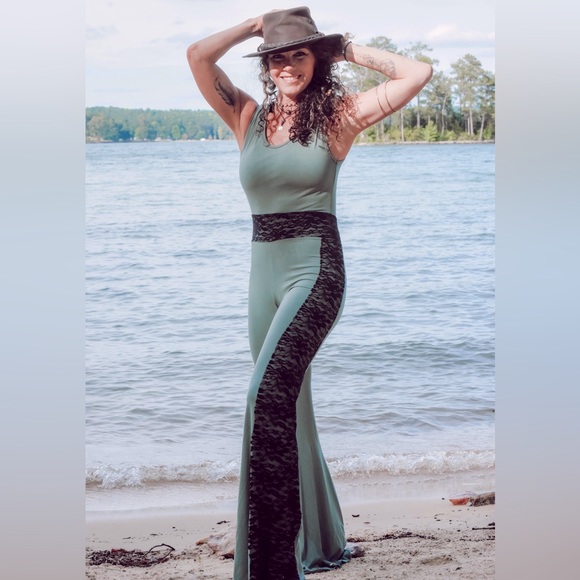 Bellbottom Jumpsuit - Picture 2 of 4